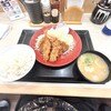 かつや - 海老・ロースカツ定食