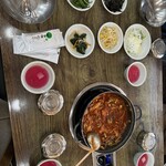 조방낙지・김영희 동태찜・탕 - 鍋と小鉢