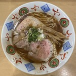 Ramen アゲイン - 醬油らーめん(1,000円、真上から)
