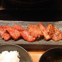 飛騨牛一頭家 馬喰一代 岐阜神田 - 炭火盛り