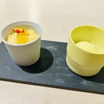 Ｎico - デザート　シャーベットとプリン