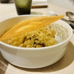 Ｎico - 焼いたチーズパリパリが乗っているリゾット