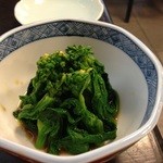 菜の花辛し和え　630円