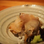 幸せ三昧 - ●ハマグリとゴボウの寿司
            ハマグリのお寿司は初めてでした。
            可愛いお寿司で斬新でおいしかったです。