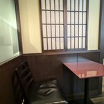 追分だんご本舗 - 一人席