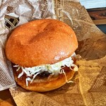ビッツ - ロースカツバーガー　美味