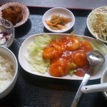 李家楼 - 海老チリ定食