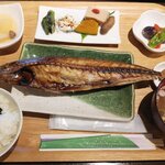北洋の館 - さばひもの定食