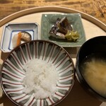 温石 - 静岡 にこまる 新米 ご飯、焼津 小川港 游がせ 叺 西京焼