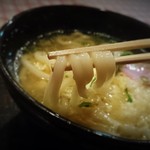 あかね家 - うどんはふつう麺・細麺選べます