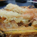 肥前うどん 翔 - かき揚げ ¥400