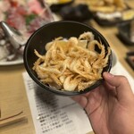 いくら（海蔵）ちゃん - 白エビのかき揚げ