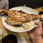 いくら（海蔵）ちゃん - 地物赤カレイ塩焼き（大）