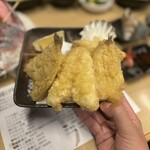 いくら（海蔵）ちゃん - きす天ぷら