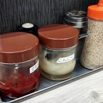 らーめん 武双家 - 卓上のアイテム