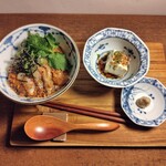 うお茶寮 - 炙り本さわらの胡麻和え茶漬け