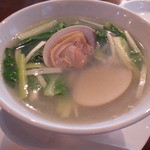 Restaurant μ - （ランチ）蛤のスープ麺