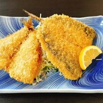 まるは本館 - アジフライ
