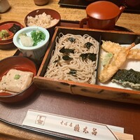 京都 権太呂 本店 - 天ざる御膳