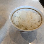 つけめん屋 赤羽京介  - ごはん（120円）