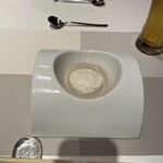 Parado - カプチーノ風“舞茸”のスープです。舞茸の香りが強調された味わい深い逸品！凄く美味い！