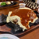ハンブルグ - ⭐︎ ジャンボデミチーズハンバーグ  
      　　　　　　　　　　　　税抜 ２,０００ 円
