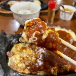 ハンブルグ - ジャンボデミチーズハンバーグ♡