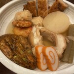 酒楽ぼちぼち - とりあえずおすすめを一通り。変わり種に小松菜もありました。（写真無し）