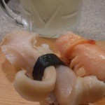 黒潮寿し - みる貝と赤貝