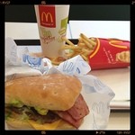 マクドナルド - アボカドバーガーLLセット750円