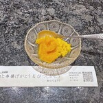 にくがとう - デザートは宮崎名物の「マンゴー」のかき氷