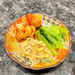 にくがとう - 「キムチナムル盛り合わせ」