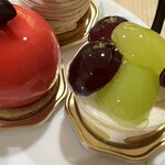 四季菓子の店 HIBIKA - 2種のブドウでさっぱりしています
