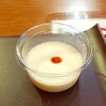 担担麺や 天秤 - 杏仁豆腐