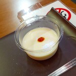 担担麺や 天秤 - 杏仁豆腐