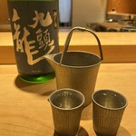 鮨 一二郎 - ★九頭龍 氷やし酒(福井)  黒龍酒造の真夏の夏酒！香りもおだやかな印象で清涼感が素晴らしい。オンザロックもオススメらしいです✨