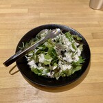 餃子のかっちゃん - 先付 シーザーサラダ