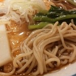 満留賀 - そばは自家製麺