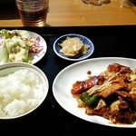 蘭蘭酒家 - 日替わり回鍋肉(600)