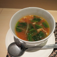 和食鉄板 銀座 朔月 - スープ