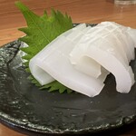 惣助 - アオリイカお刺身