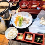 蔵元レストラン せきのいち - 手延べはっと膳1500円