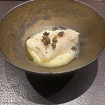 イル アオヤマ - アズキマス、落花生ソース