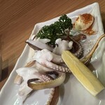 惣助 - アオリイカ塩焼