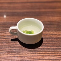 梨の家 五反田店 - ワカメスープ
