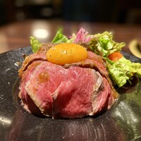 梨の家 五反田店 - 10周年アニバーサリーランチ　和牛ローストビーフ丼　1400円