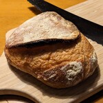 たま木亭 - 硬焼きバター