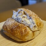 たま木亭 - ホワイトチョコとクルミの生クリーム仕立て