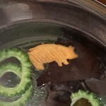 やんばるダイニング　松の古民家 - にんじんも豚さん