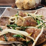 やどかり - ニラレバとヤドカリポテト